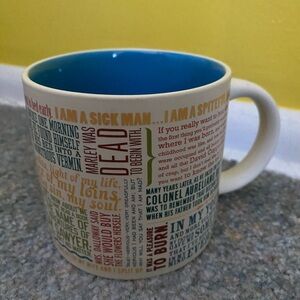 Unemployed Philosopher’s Guild “First Lines of Literature” Mug
